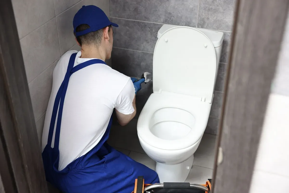 Toilet repair and installation in Caledon
