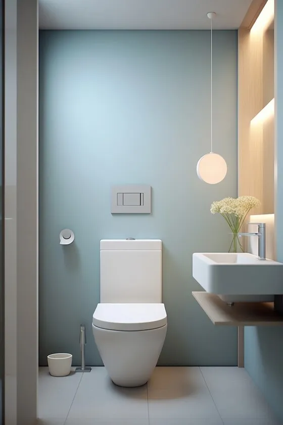 Modern toilet installation in Caledon rural home